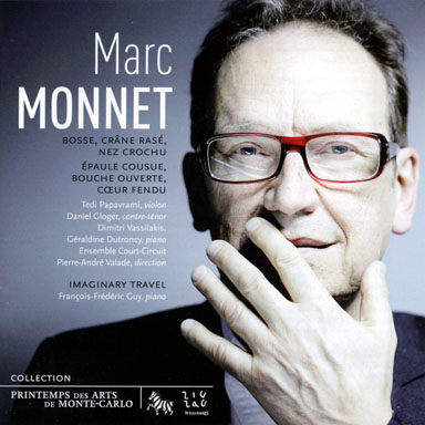 Cd - Marc Monnet - Bosse crane rasé nez crochu épaule cousue bouche ouverte - François-Frédéric GUY - ZIG ZAG Territoires